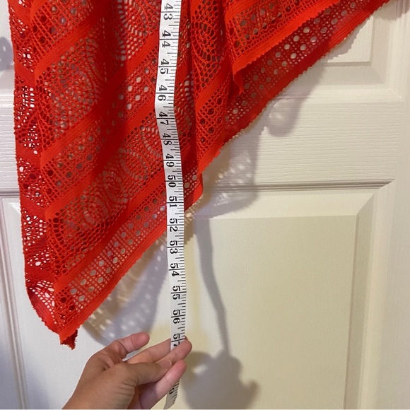 Bisou Bisou Elegant Red Sleeveless Dress - Picture 12 of 13